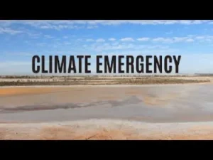 Climate emergency.