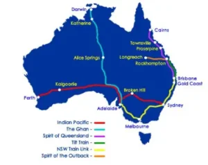 Australias Rail system.