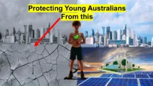 Climate action. Protecting young Australians from envrionmental destruction.