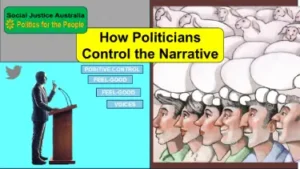 How politicians control the narrative.