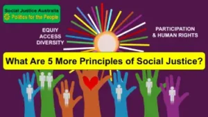 What are 5 more principles of social justice?