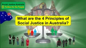 What are the 4 principles of social justice in Australia.