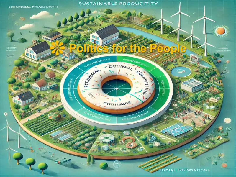 Sustainable development within earth boundaries.